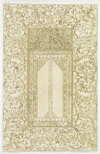 Esimerkki turkkilaisesta savupiipusta, teoksesta "Taide ja teollisuus", julkaisija Delatre, Paris, 1857
